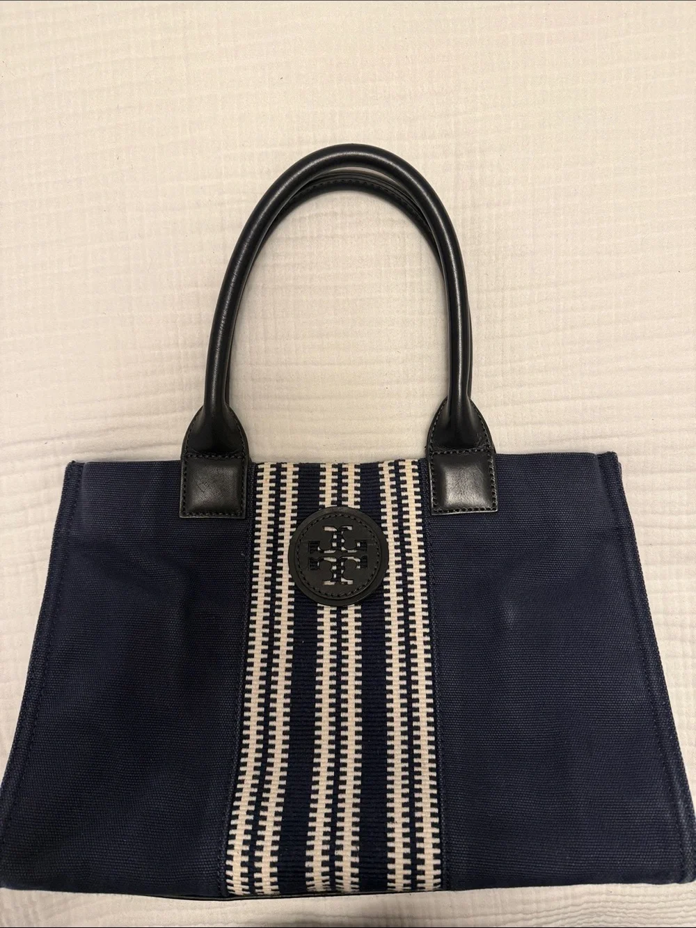 Tory Burch Ella tote bag Navy